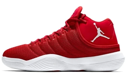 Мужские кроссовки Jordan Super.Fly 2017, красно-белые