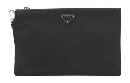 Мужской несессер Prada Saffiano, черный