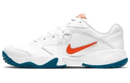 Мужские теннисные кроссовки Nike Court Lite 2, бело-зеленые