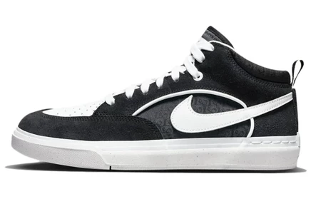 Мужские кроссовки Nike SB React Leo, черно-белые