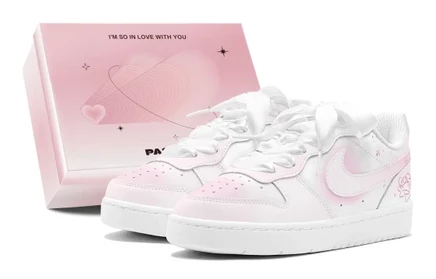 Кроссовки Nike Court Borough Low, розовые
