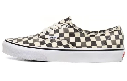 Мужские кеды Vans Washed Authentic, черно-белые
