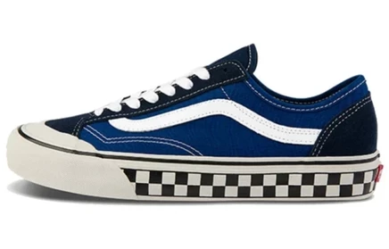 Мужские кроссовки Vans Style 36 SF, сине-бело-черные