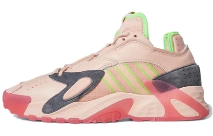 Мужские кроссовки adidas Streetball, розово-серо-зеленые