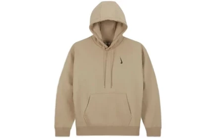 Мужское флисовое худи Nike x Billie Eilish, коричневое
