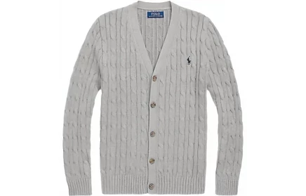Свитер для девочек Polo Ralph Lauren 196231432403, серый