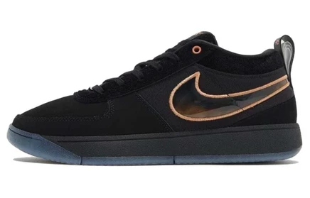 Мужские кроссовки Nike Book 1 Haven, черно-серо-оранжевые