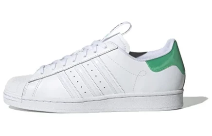 Кеды унисекс adidas Superstar Guangzhou, бело-зеленые