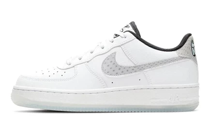 Кеды для девочек Nike Air Force 1 LV8, бело-голубые