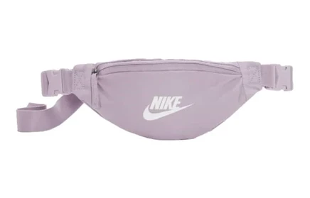 Унисекс сумка на пояс Nike, светло-фиолетовая