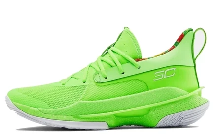 Мужские кроссовки Under Armour Curry 7, лаймовые