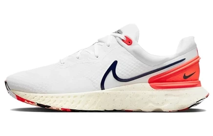 Мужские кроссовки Nike React Miler 3, белые с красным