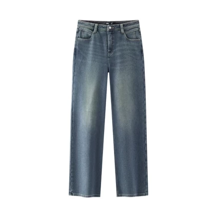 Женские джинсы Semir, клеш, желтый деним 80325