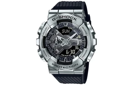 Наручные часы Casio G-SHOCK GM110-1A, серебристые