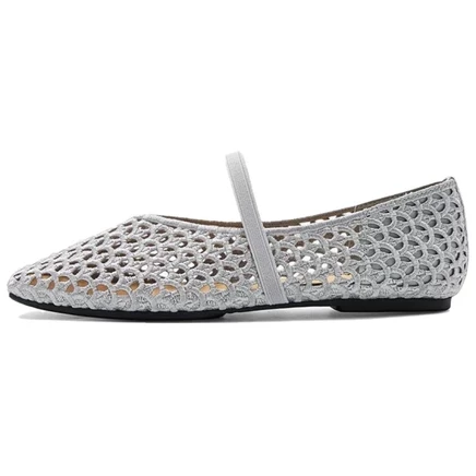 Женские туфли NINE WEST Мэри Джейн, серебристые