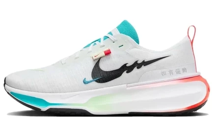 Мужские кроссовки Nike ZoomX Invincible 3, бело-черно-синие