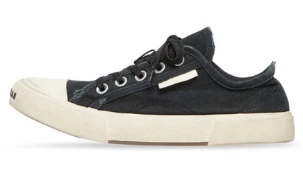 Мужские кеды Balenciaga Paris Low Top, черно-белые