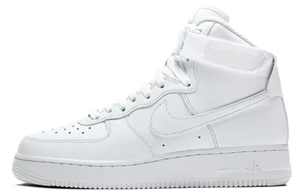 Женские высокие кроссовки Nike Air Force 1 High, белые