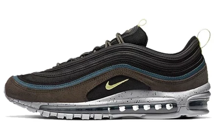 Мужские кроссовки Nike Air Max 97, серо-зелёные