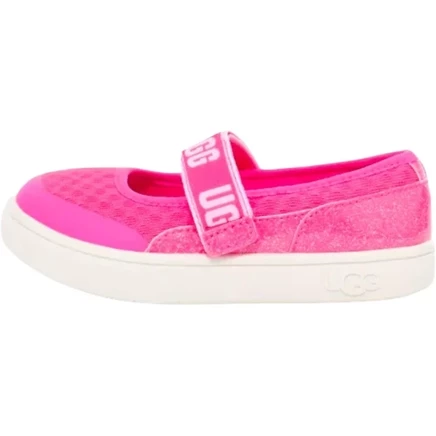 UGG Rennon Suede Breathable Low top Children's Sandals Pink Kids' pink