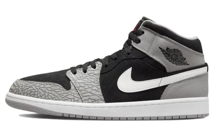 Мужские баскетбольные кроссовки Jordan 1 Mid SE, серые