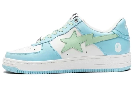 Мужские кроссовки A Bathing Ape BAPE STA, голубые