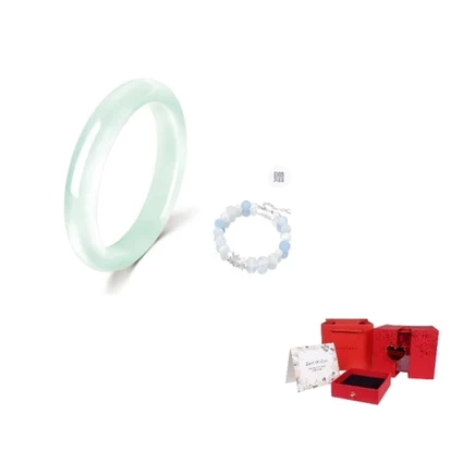 Женские браслеты Artisan Lock Heart Jade, нефритовые