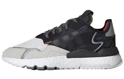 Мужские кроссовки adidas Nite Jogger 3M, черно-белые