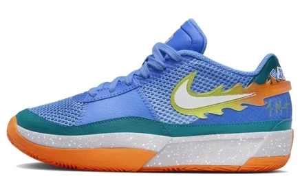 Детские кроссовки Nike Ja 1 Backyard BBQ, сине-оранжевые