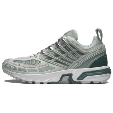 Мужские кроссовки Salomon ACS Pro серо-зеленые