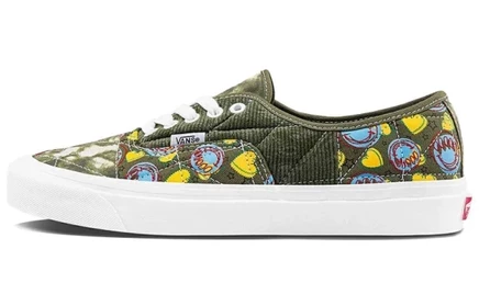 Унисекс-кеды Vans Authentic 44 DX, зелено-фиолетовые