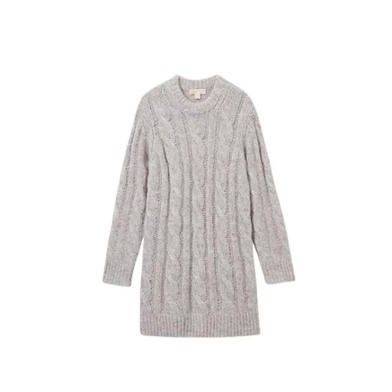Женское платье Michael Kors Cable Knit Dress, серое