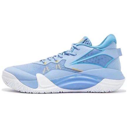 361° Thorn Slip Resistant And Breathable Slip Resistant And Breathable Low top Basketball Shoes Men's Sky Blue sky blue/university blue