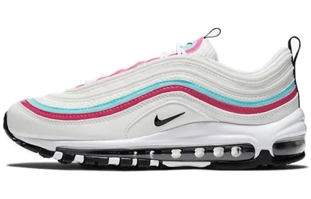 Женские кроссовки Nike Air Max 97, бело-розовые