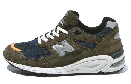 Мужские кроссовки New Balance 990v2 Madness, оливковые