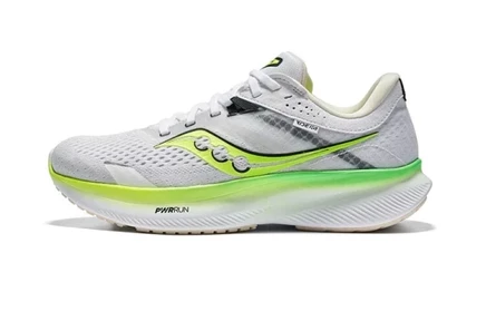 Женские беговые кроссовки Saucony Ride 16, бело-зеленые