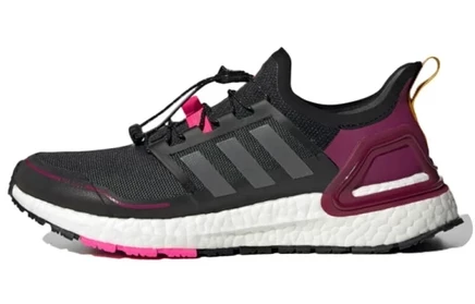 Женские кроссовки Adidas UltraBoost, черно-ягодные
