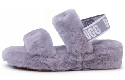 Женские сандалии UGG Oh Yeah, серо-фиолетовые