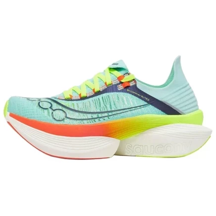 Saucony ENDORPHIN ELITE 2 Running Shoes Unisex Teal Blue синий
