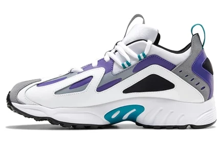 Кроссовки Reebok DMX 1200, бело-фиолетово-бирюзовые