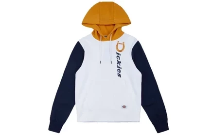 Женское худи Dickies Hooded Loose Fit, белое