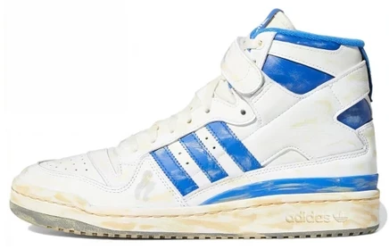 Мужские высокие кеды adidas Forum 84, синие