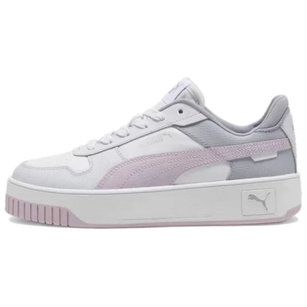 Женские кроссовки Puma Carina Street, бело-фиолетовые