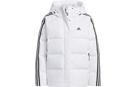 Женский пуховик Adidas, белый
