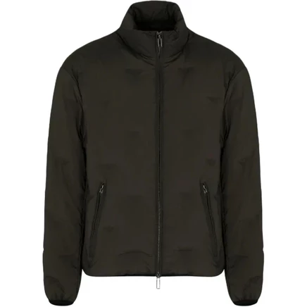 Мужской пуховик Emporio Armani, цвета яшмы