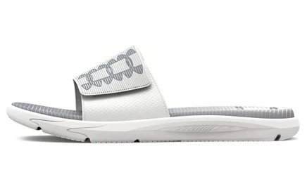 Женские шлепанцы Under Armour Mercenary, бело-серые