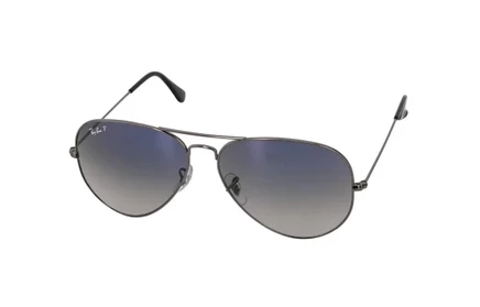 Солнцезащитные очки Ray Ban Aviator Large с градиентом