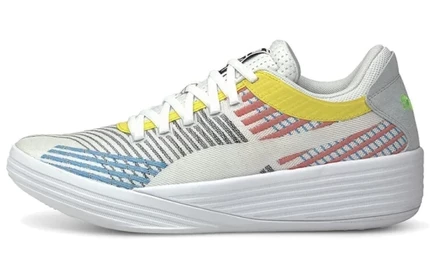 Мужские кроссовки PUMA Clyde All Pro, бело-синие