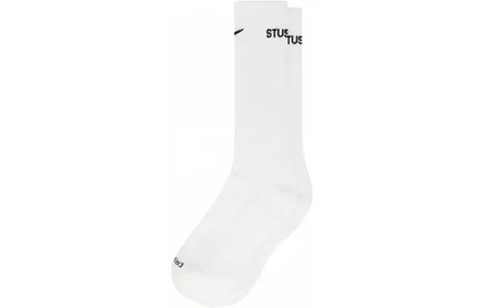 Мужские носки Stussy x Nike, 1 пара, белые