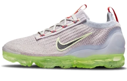 Женские кроссовки Nike Air VaporMax 2021, серо-зеленые